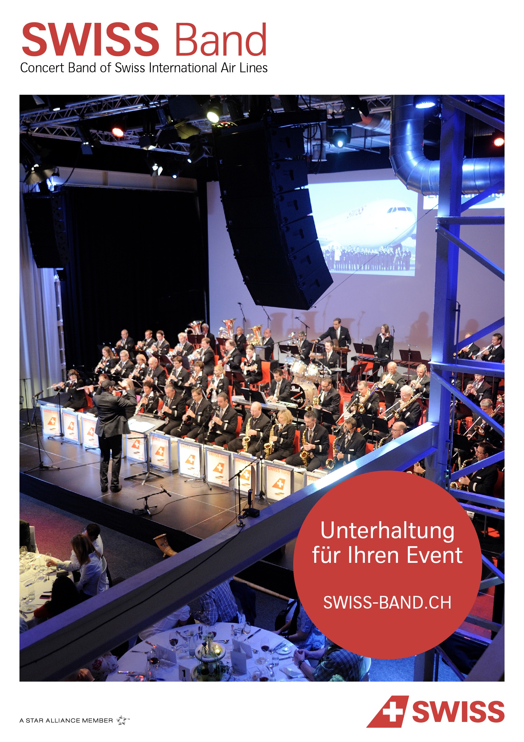 SWISS Band Broschüre